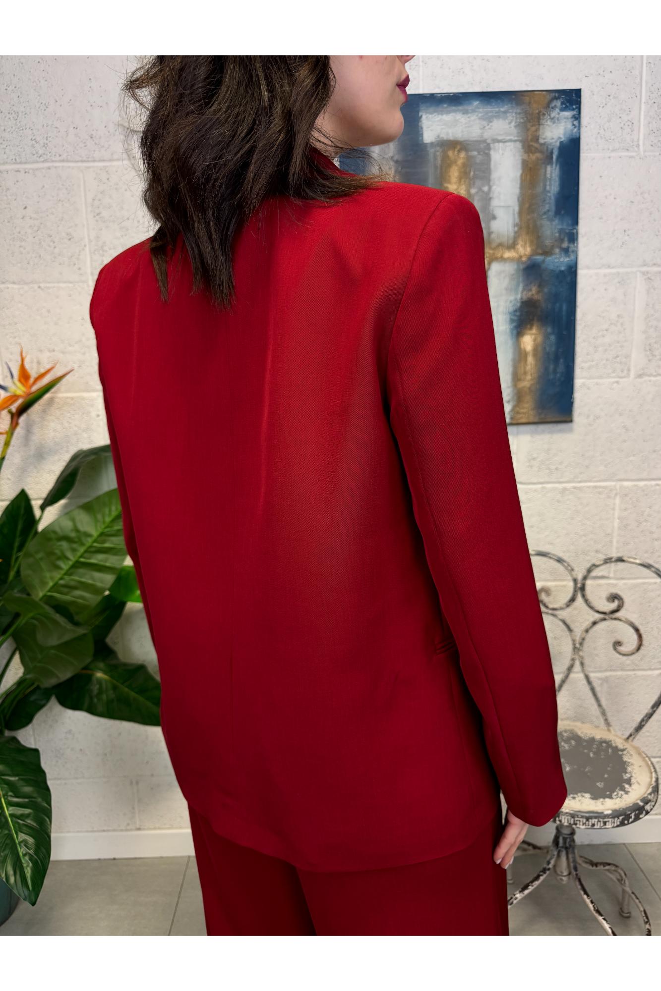 DIXIE Giacca monopetto Dixie Rosso