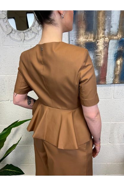 DIXIE Giacca sfiancata Dixie Cognac