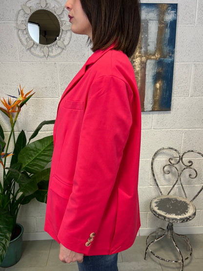 DIXIE Giacca over Fragola