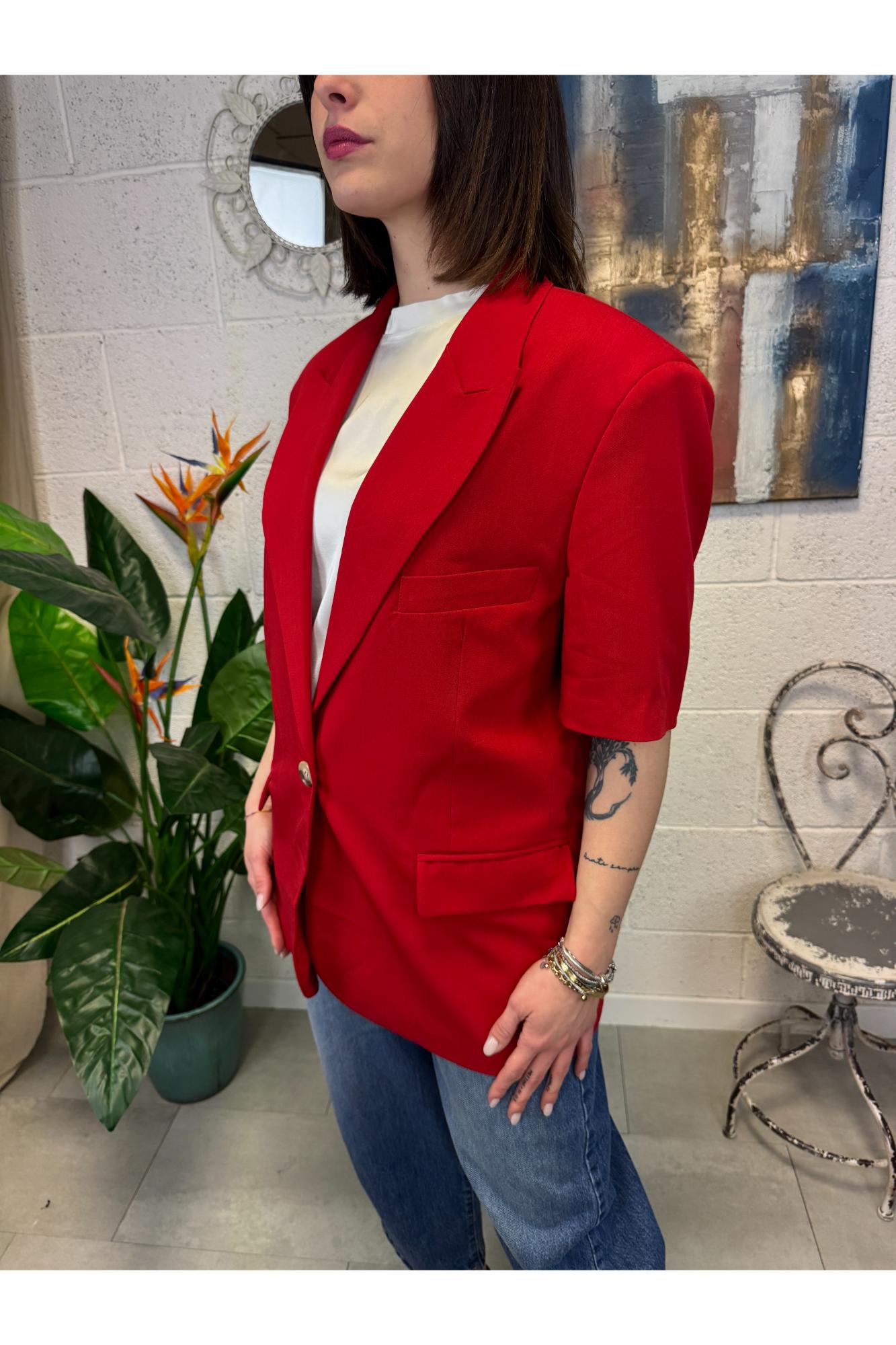 DIXIE Giacca manica corta Dixie Rosso