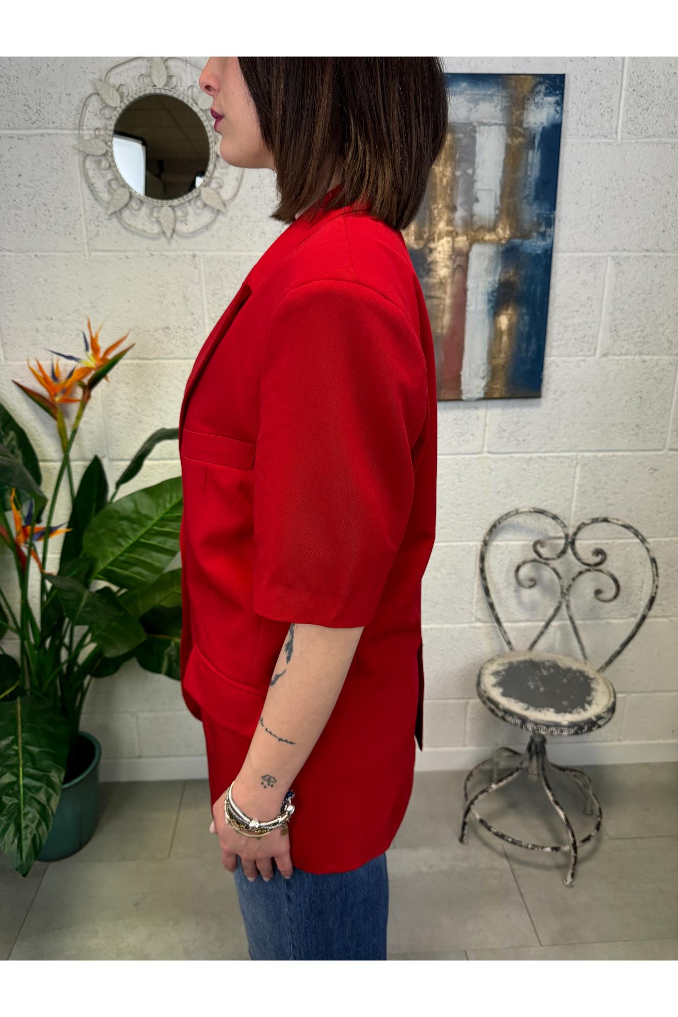 DIXIE Giacca manica corta Dixie Rosso