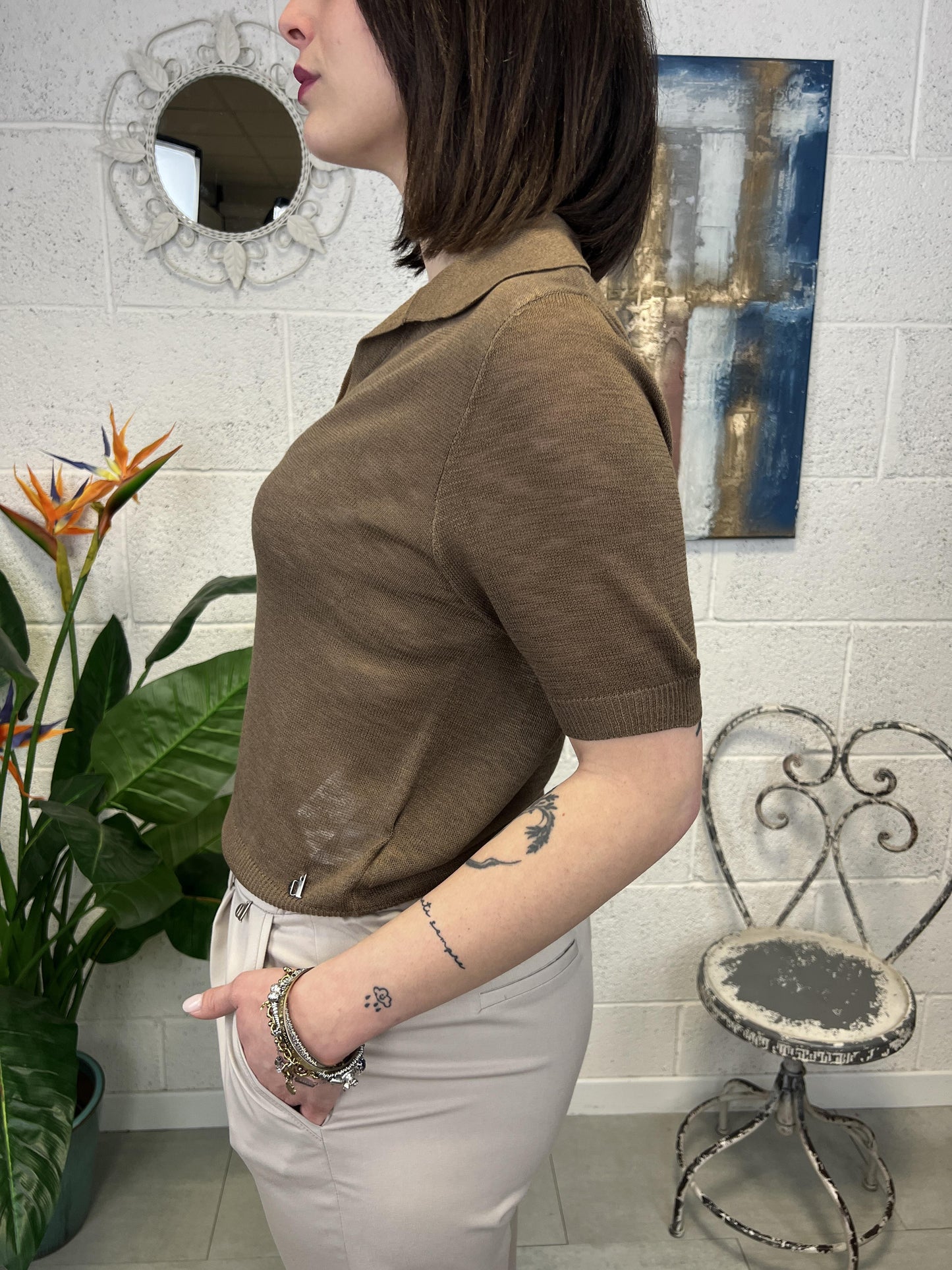 DIXIE Maglia polo Dixie Tabacco