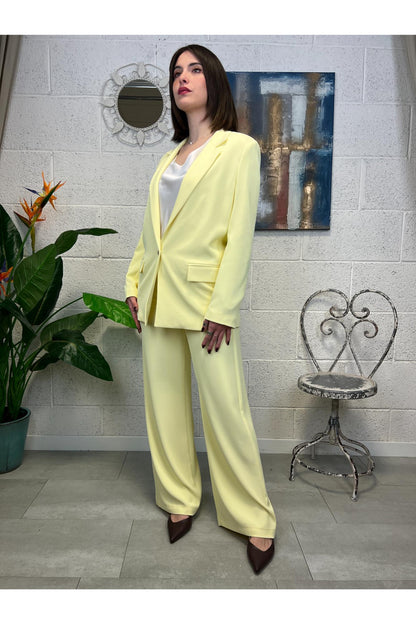 DIXIE Tailleur giacca e pantalone Dixie Giallo