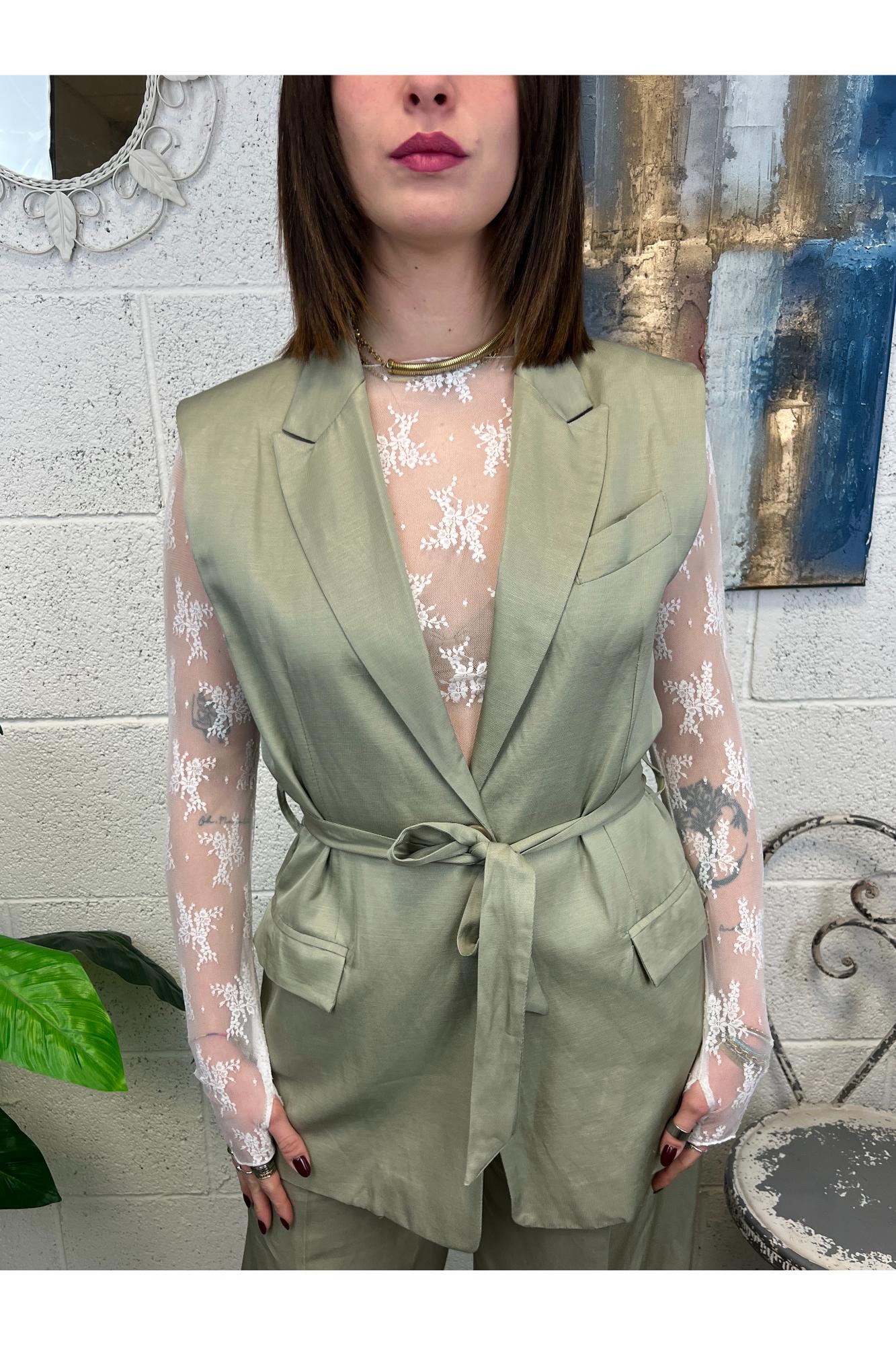 DIXIE Completo gilet e pantalone Dixie Salvia
