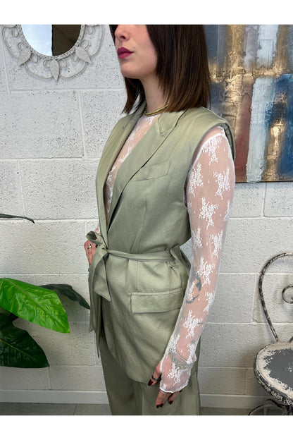 DIXIE Completo gilet e pantalone Dixie Salvia