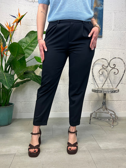DIXIE Pantalone con risvoltino Dixie Blu
