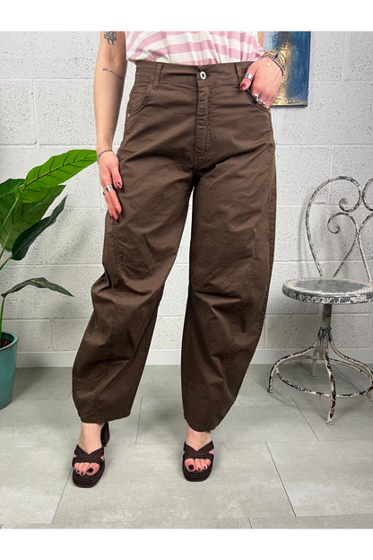 DIXIE Pantalone 5 tasche Dixie Cacao