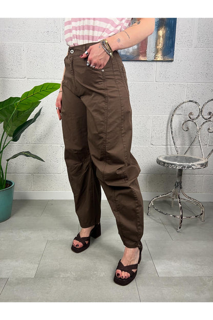 DIXIE Pantalone 5 tasche Dixie Cacao