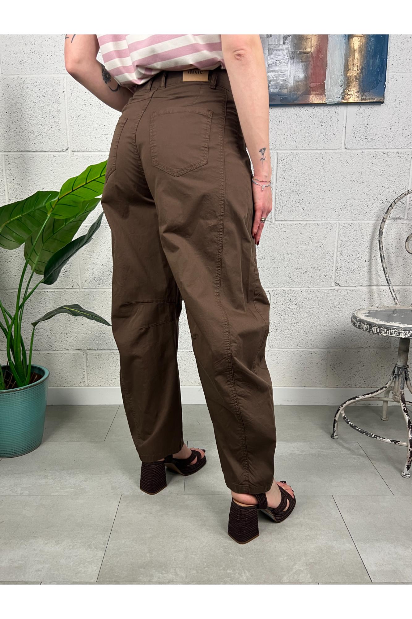 DIXIE Pantalone 5 tasche Dixie Cacao
