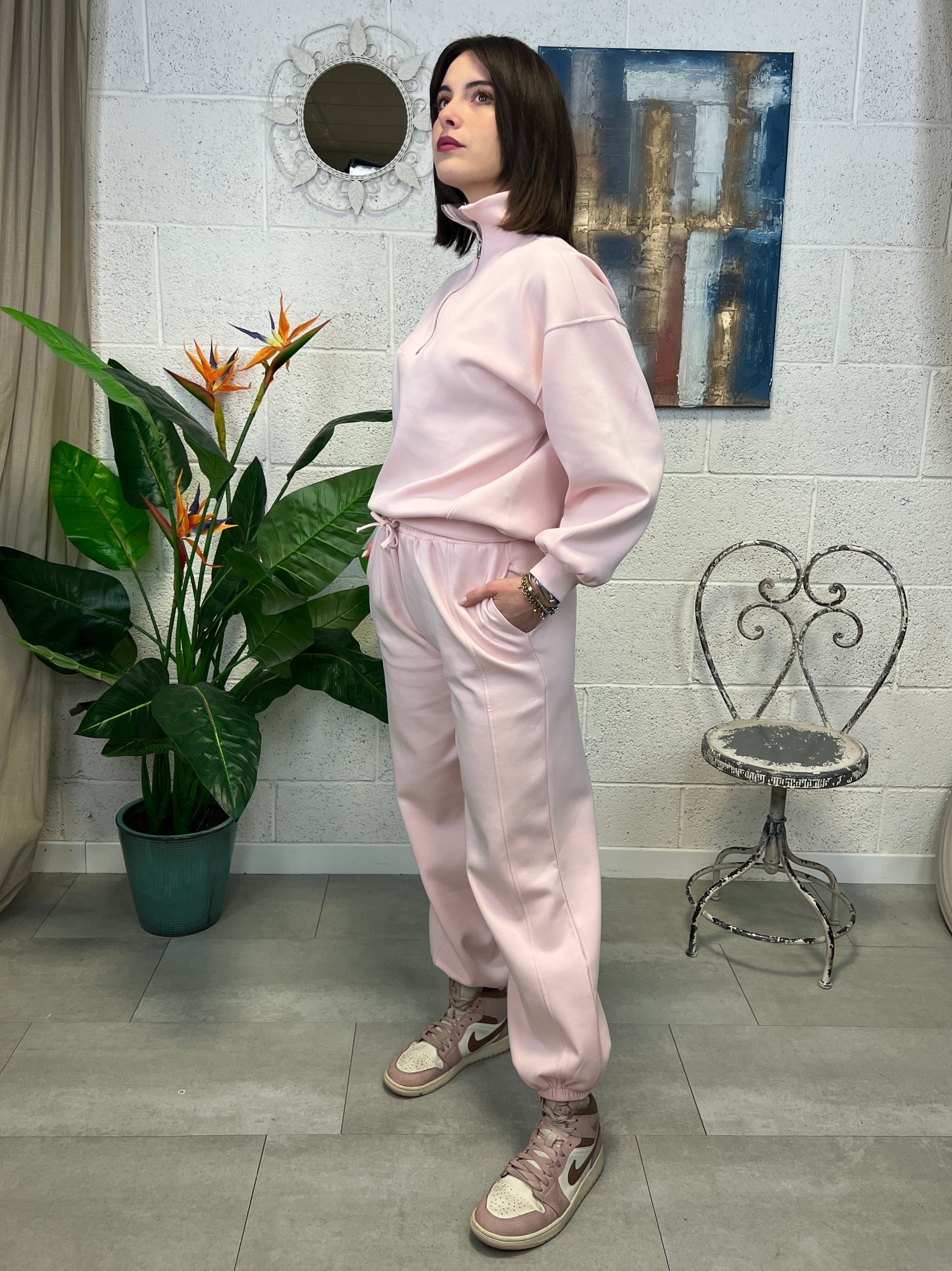 DIXIE Pantalone tuta Dixie Rosa
