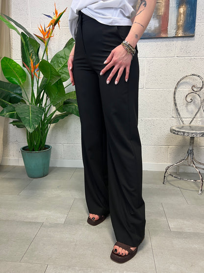 DIXIE Pantalone palazzo Dixie Nero