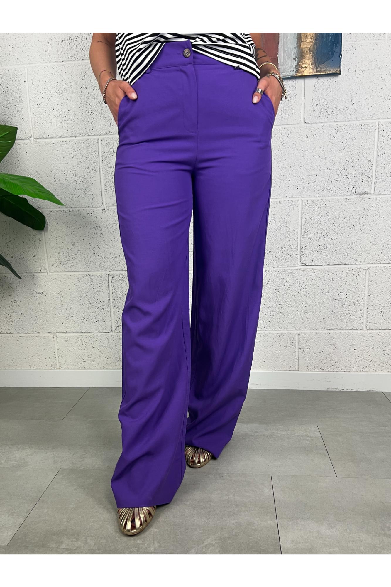 DIXIE Pantalone a palazzo Dixie Viola
