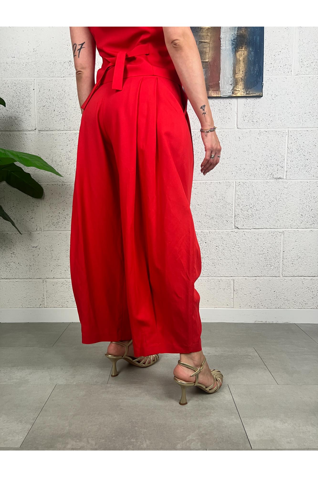 DIXIE Pantalone baloon Dixie Rosso