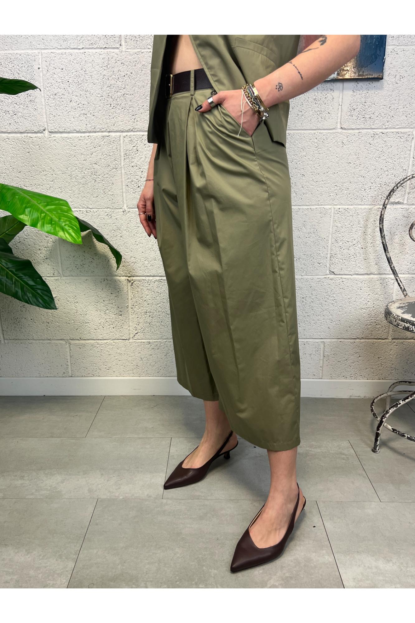 DIXIE Pantalone palazzo Dixie Verde