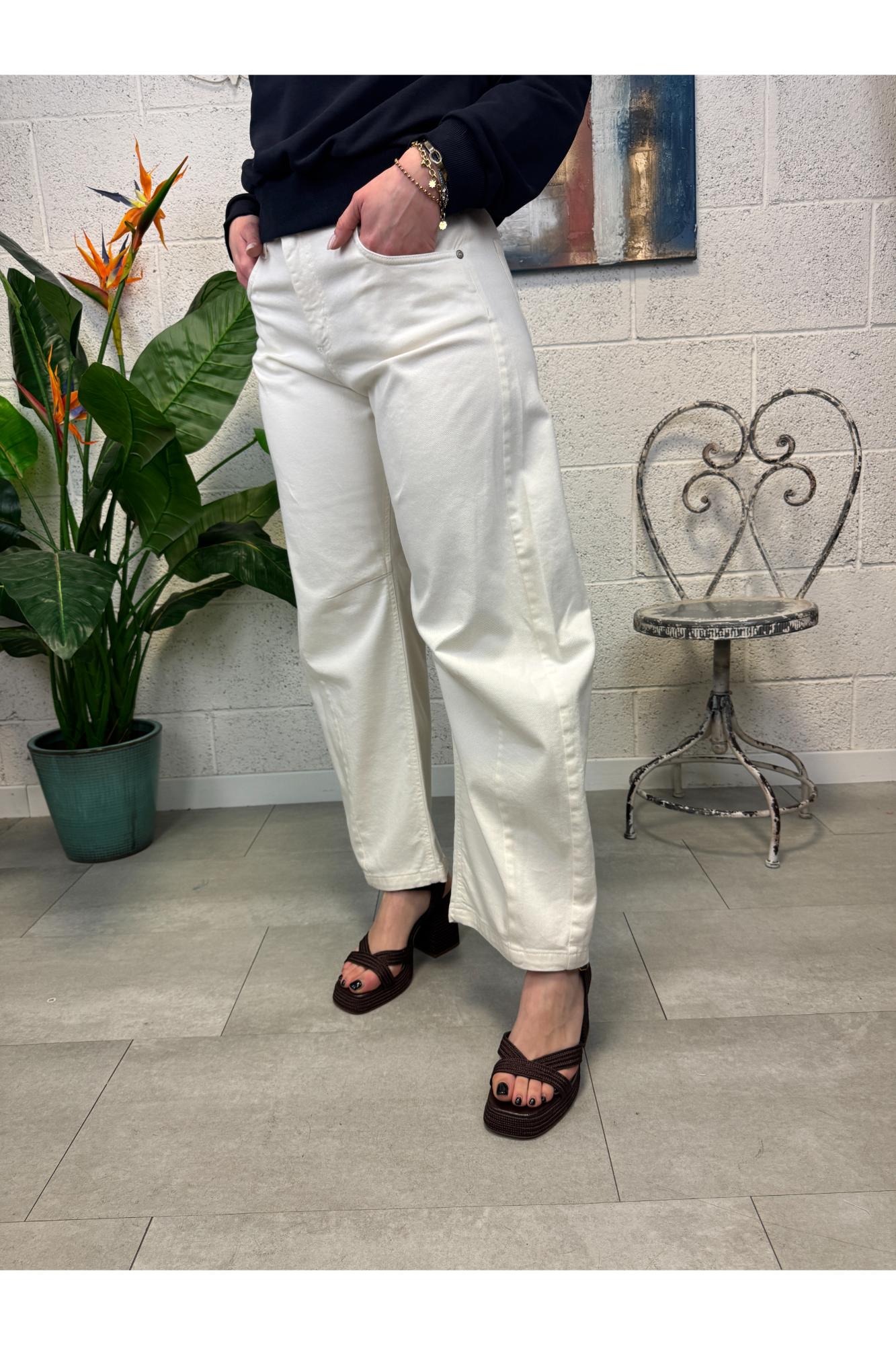 DIXIE Jeans bull palazzo Dixie Burro