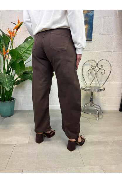 DIXIE Jeans bull palazzo Dixie Moro