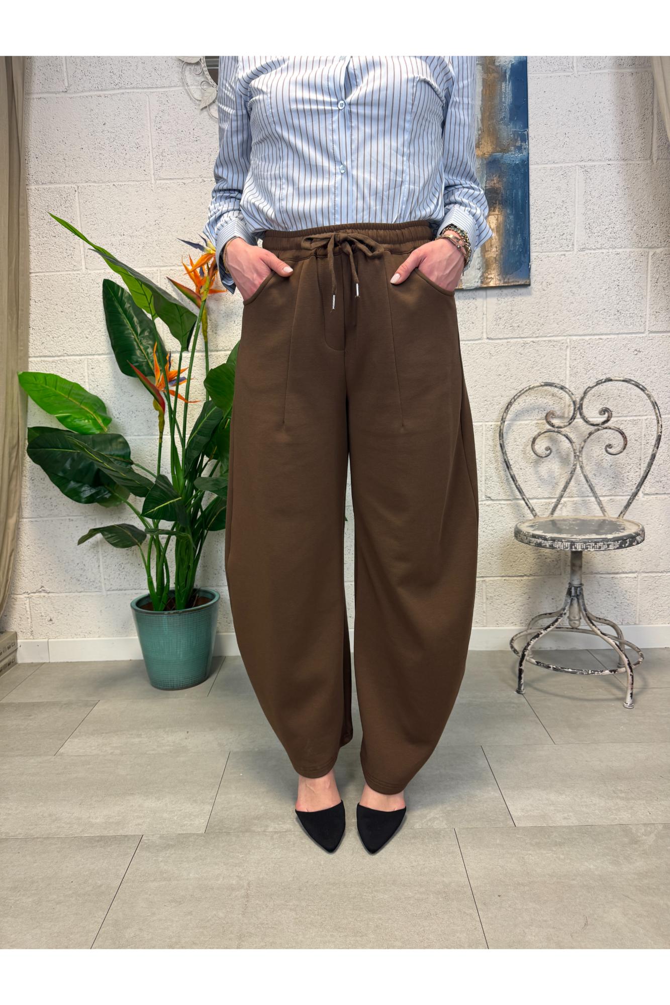 DIXIE Pantalone di felpa Dixie Tabacco
