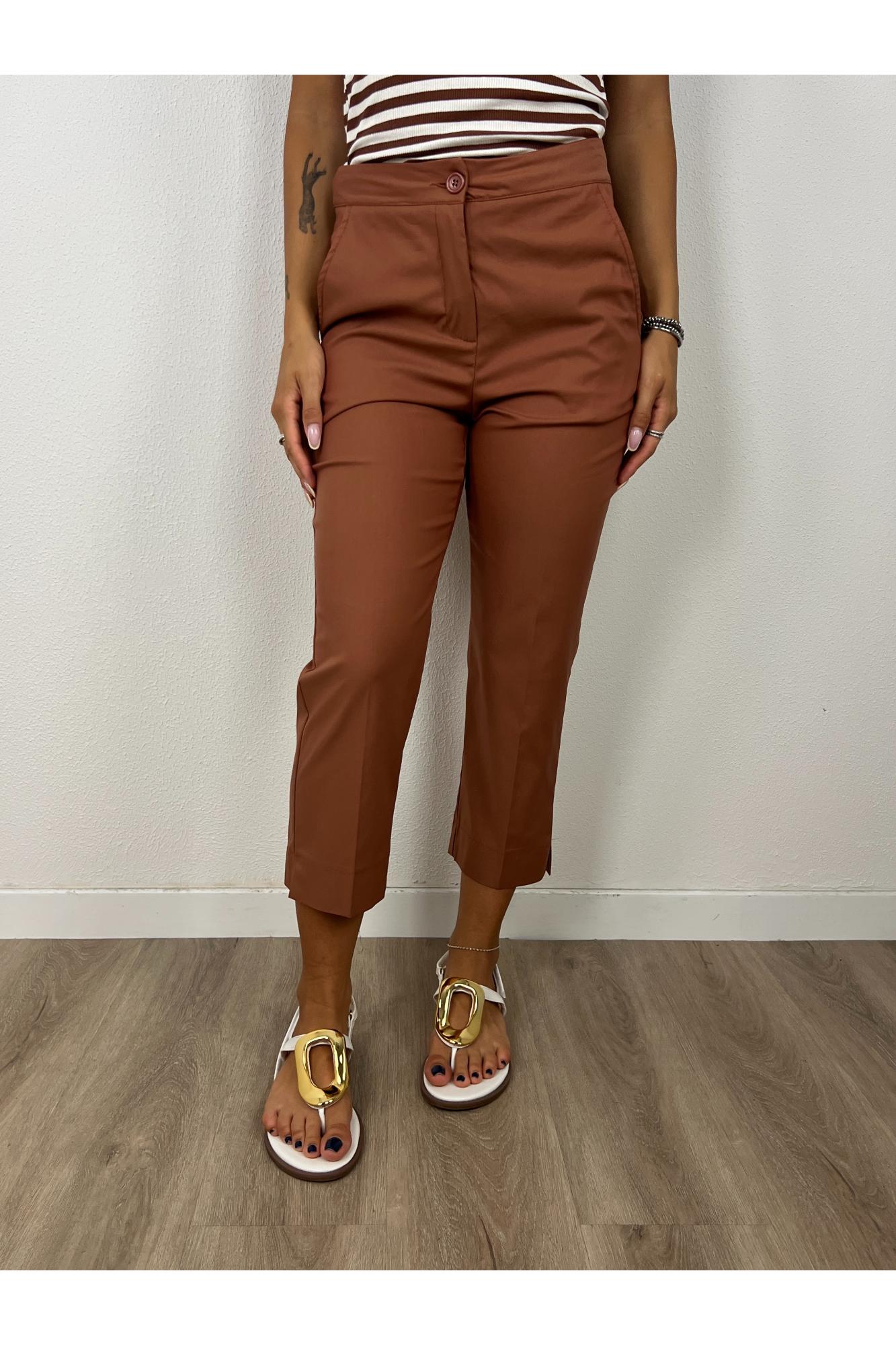 DIXIE Pantalone slim Dixie Rust