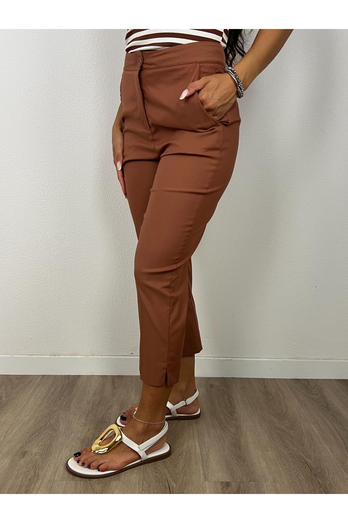 DIXIE Pantalone slim Dixie Rust