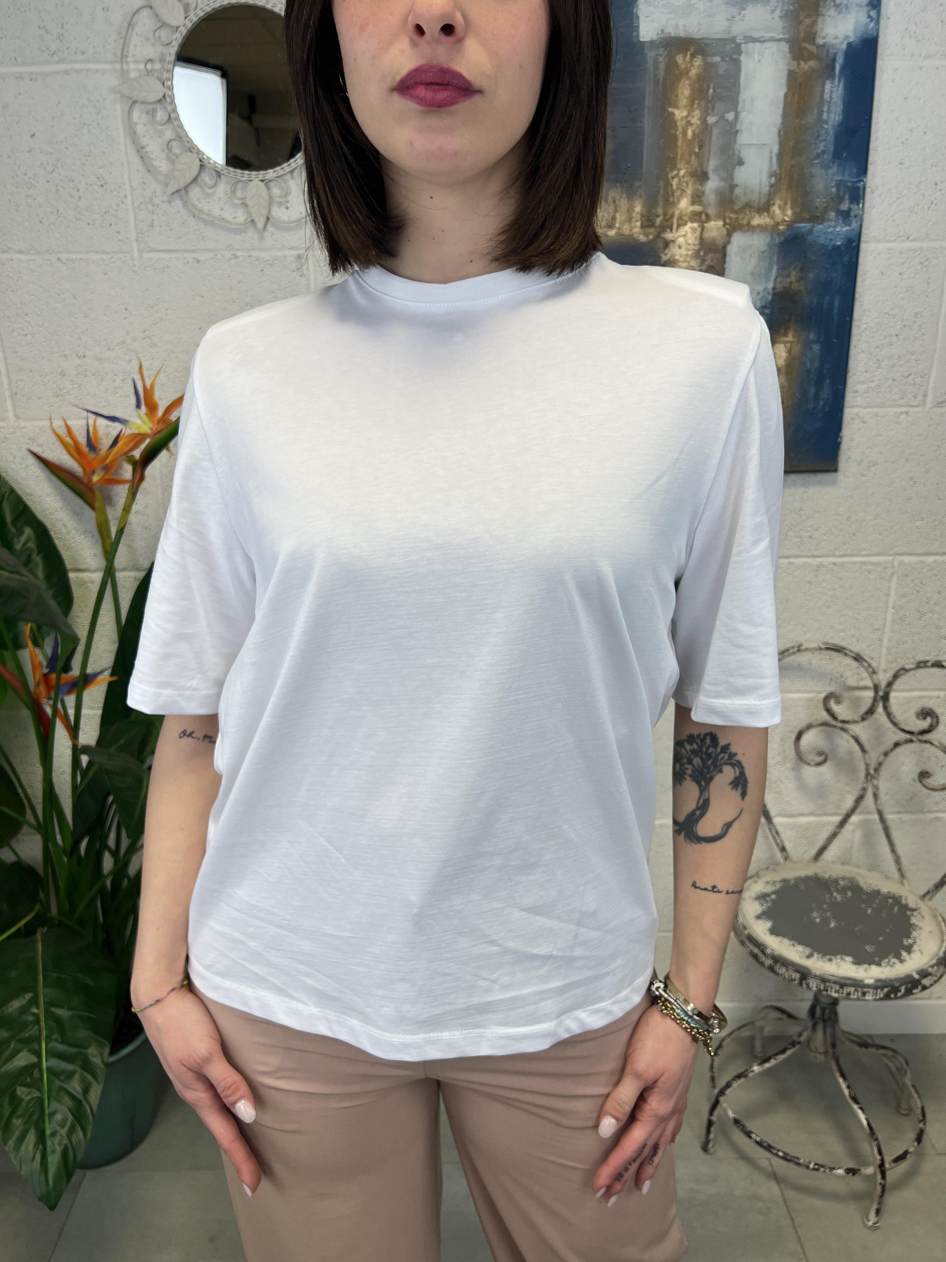 DIXIE T- shirt base Dixie Bianco