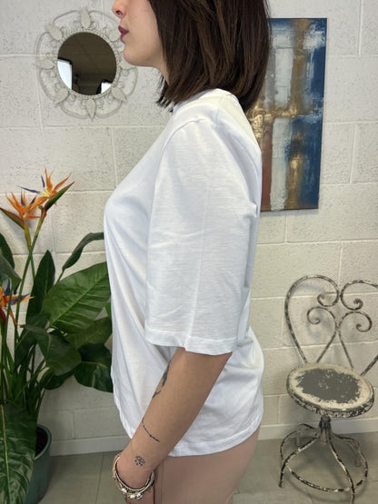 DIXIE T- shirt base Dixie Bianco