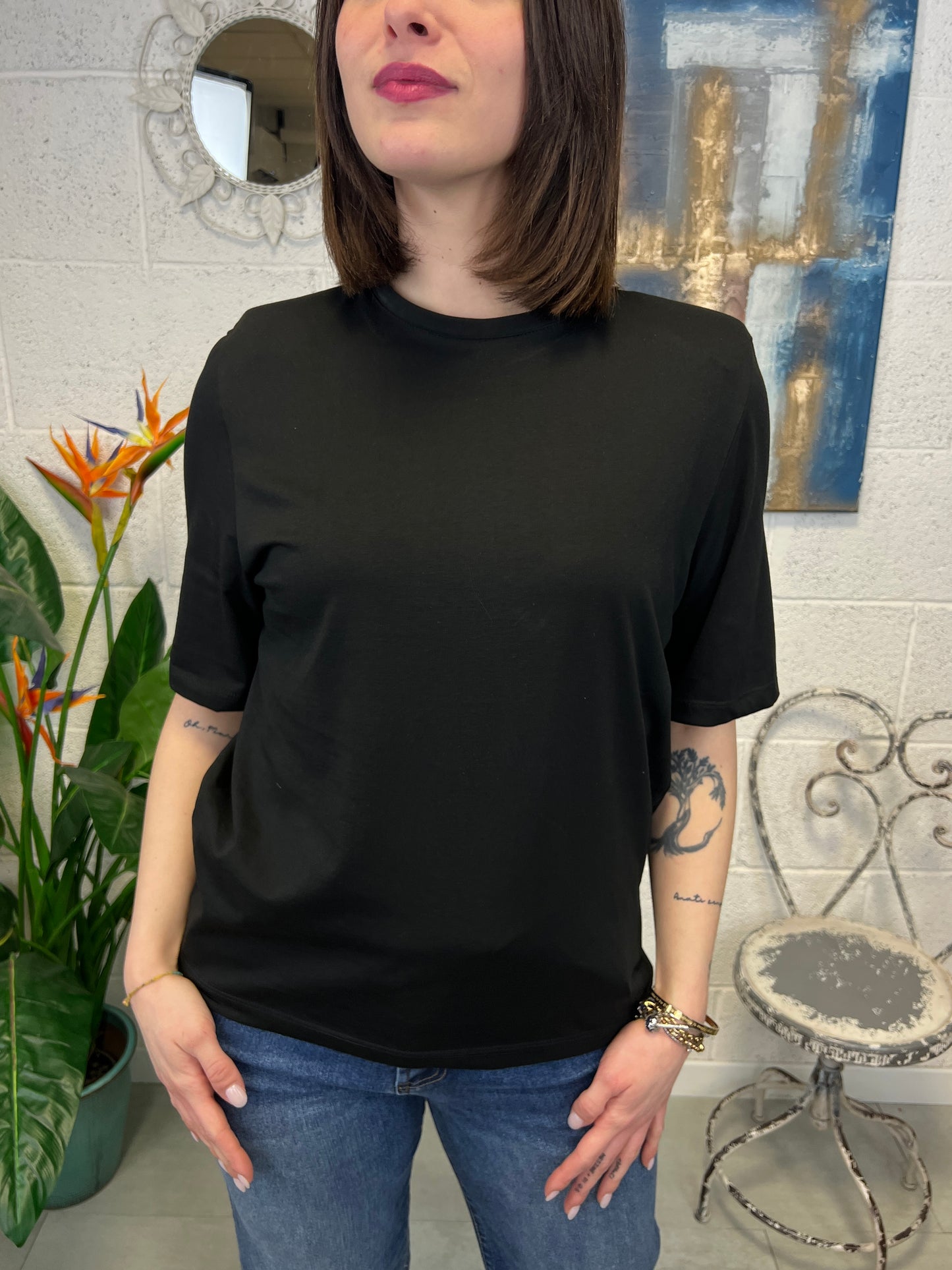 DIXIE T- shirt base Dixie Nero