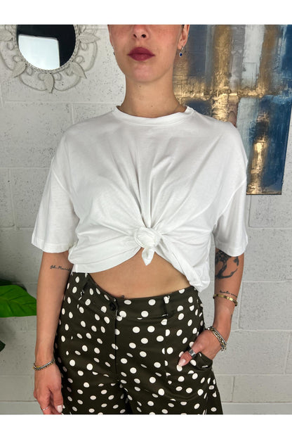DIXIE T-shirt base Dixie Bianco