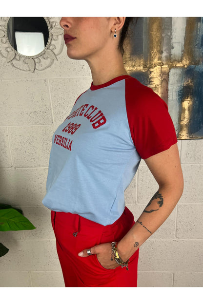 DIXIE T- shirt forteclub Dixie Rosso