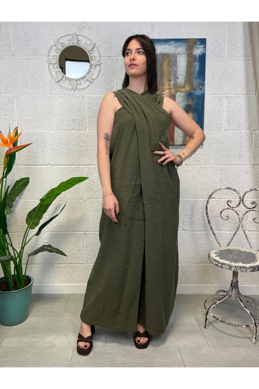 DIXIE Tuta scollo asimmetrico Dixie Militare