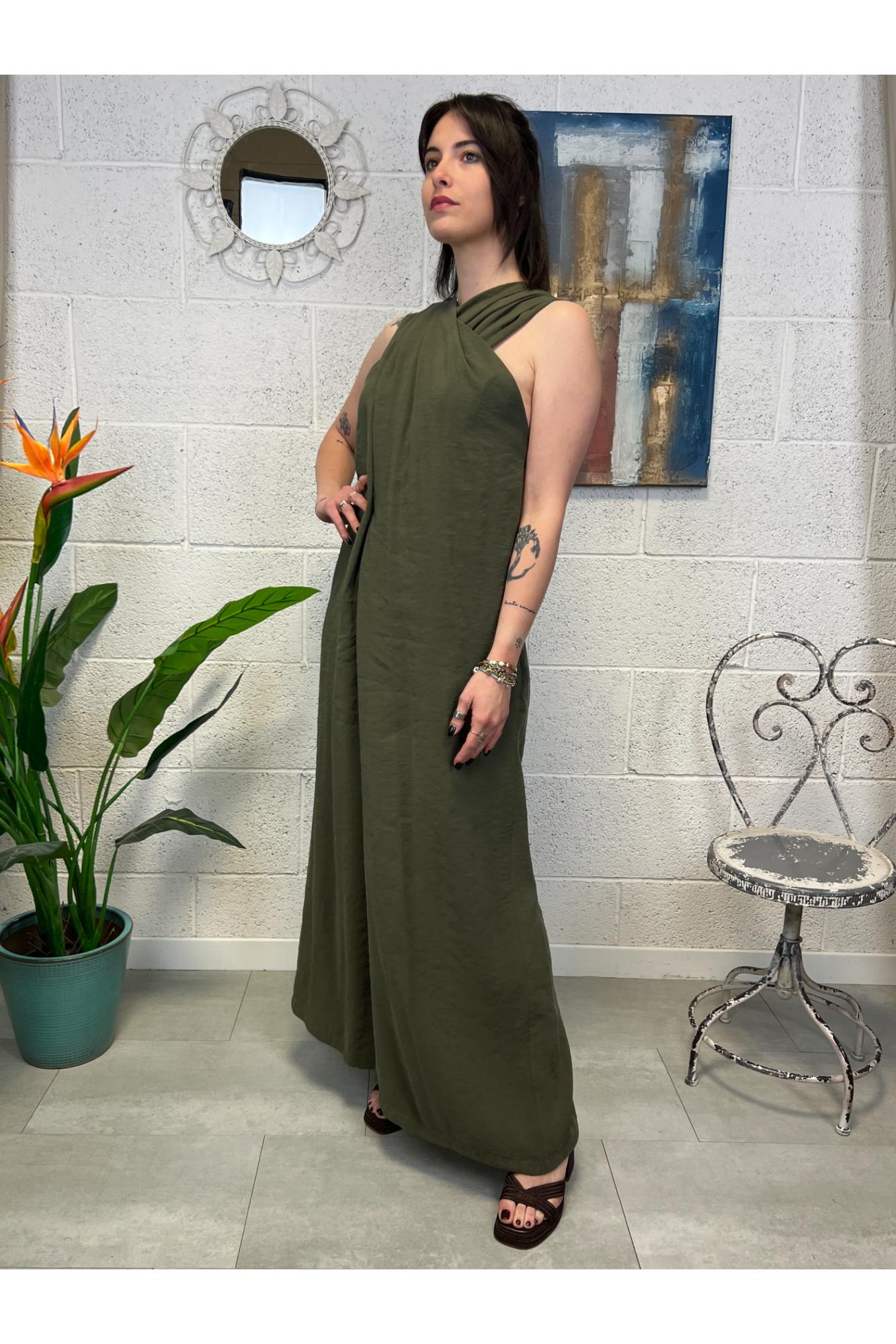 DIXIE Tuta scollo asimmetrico Dixie Militare