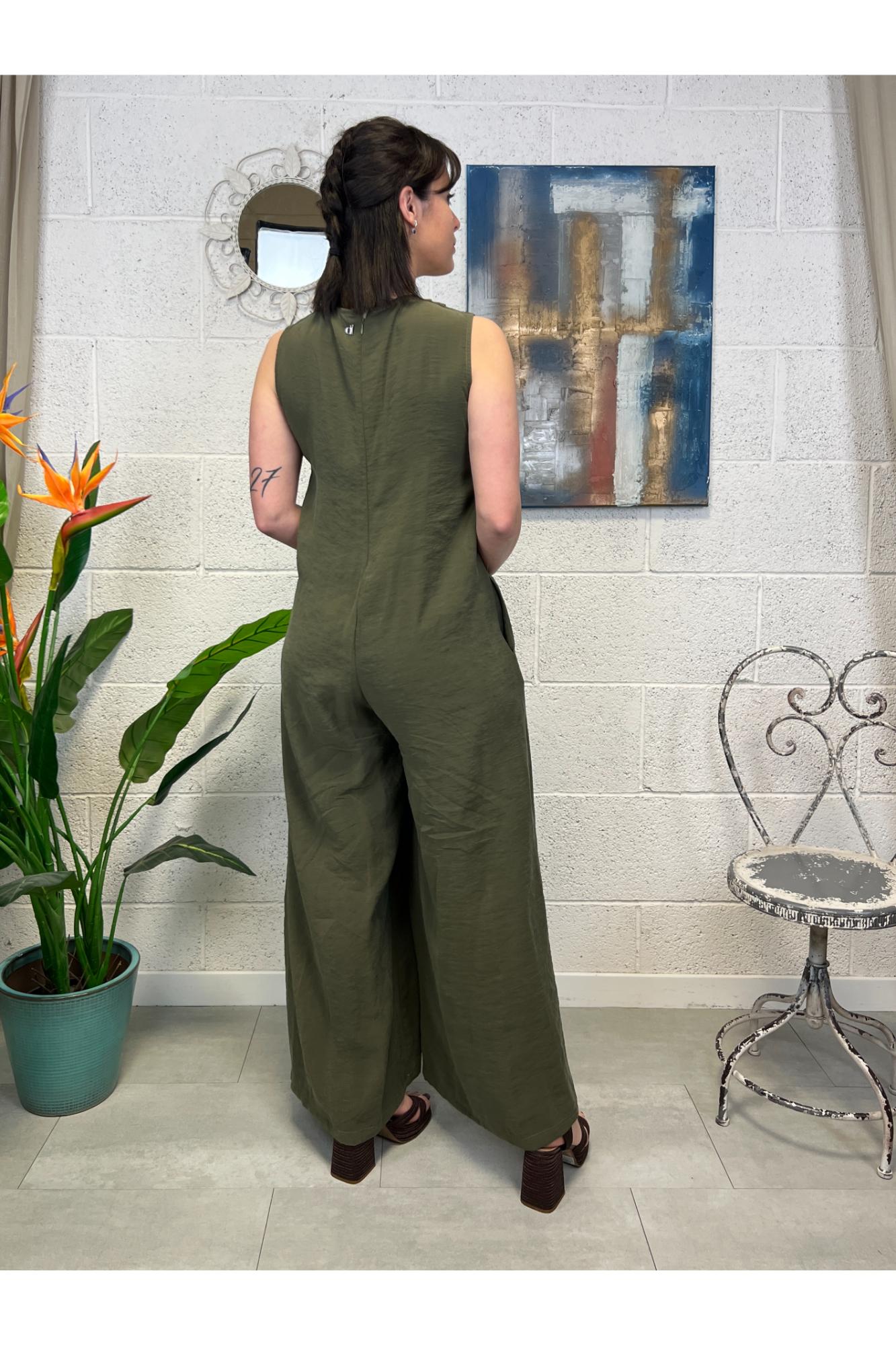 DIXIE Tuta scollo asimmetrico Dixie Militare
