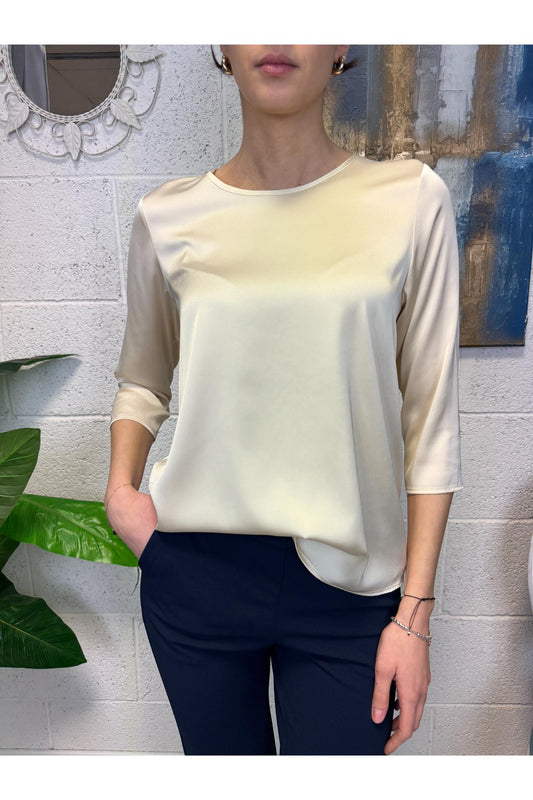 IMPERIAL Blusa manica 3/4 Imperial Castagna