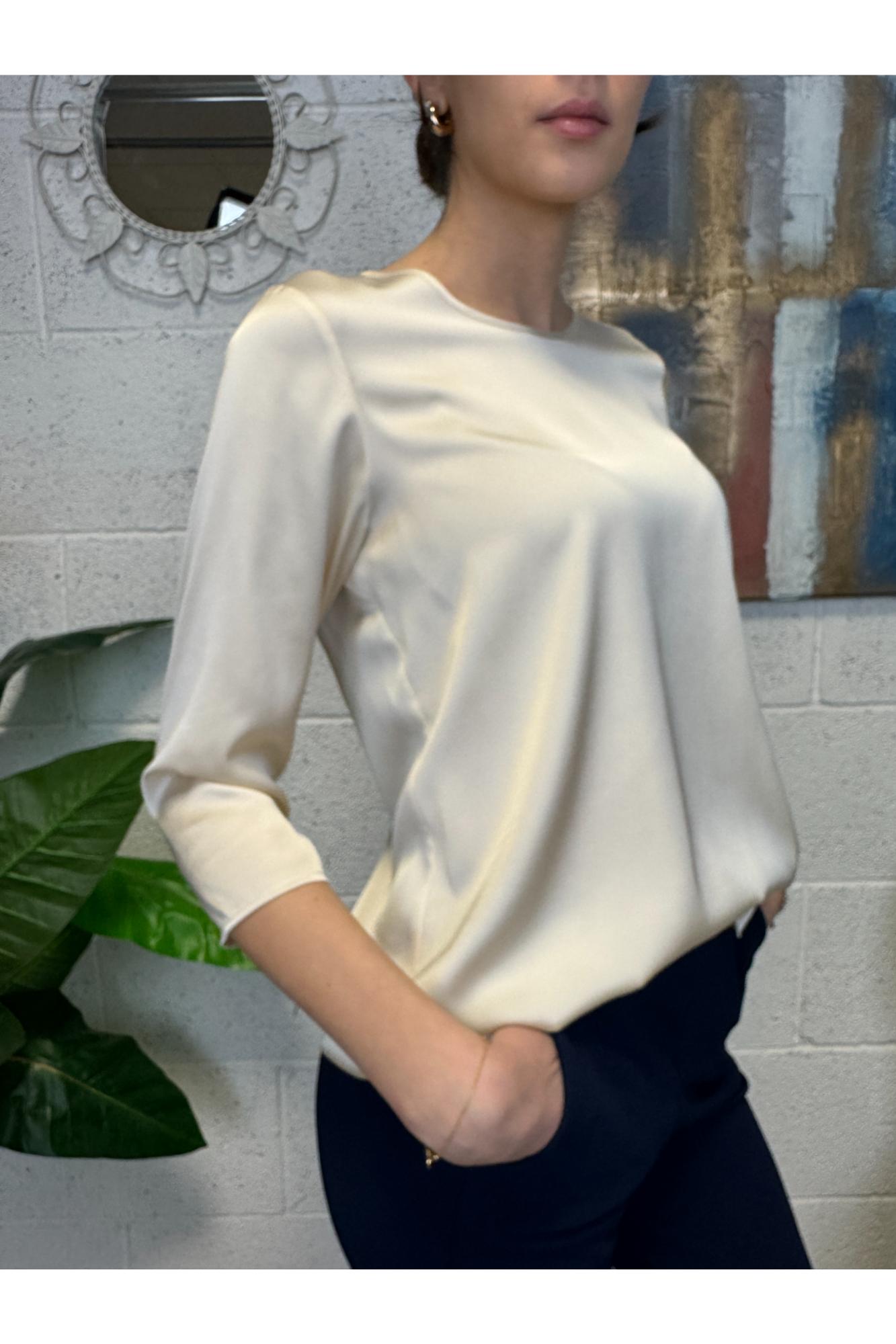 IMPERIAL Blusa manica 3/4 Imperial Castagna