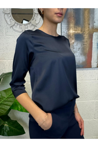 IMPERIAL Blusa manica 3/4 Imperial Navy