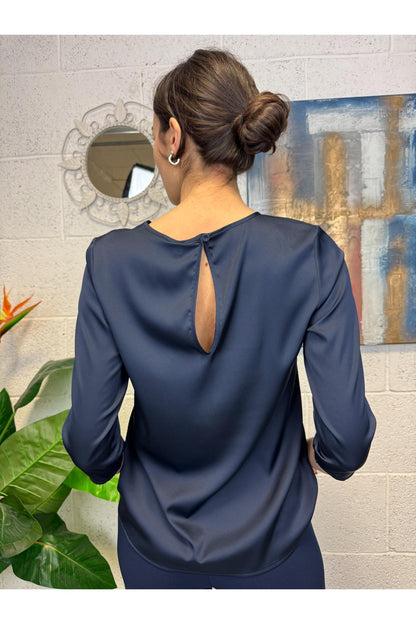 IMPERIAL Blusa manica 3/4 Imperial Navy