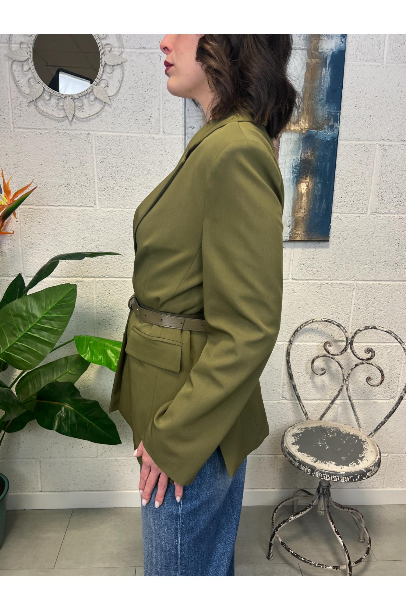 IMPERIAL Giacca con spacchi Imperial Pistacchio