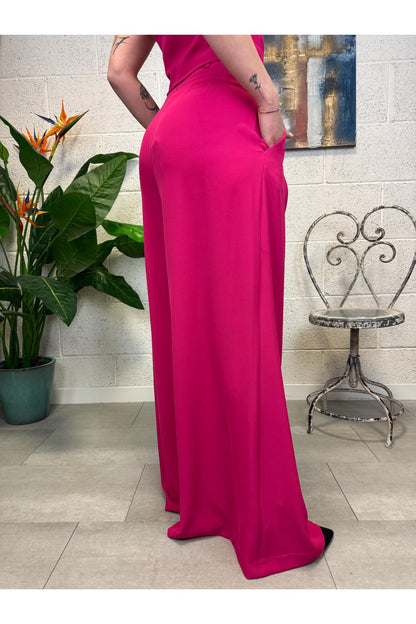 IMPERIAL Pantalone palazzo Imperil Fuxia