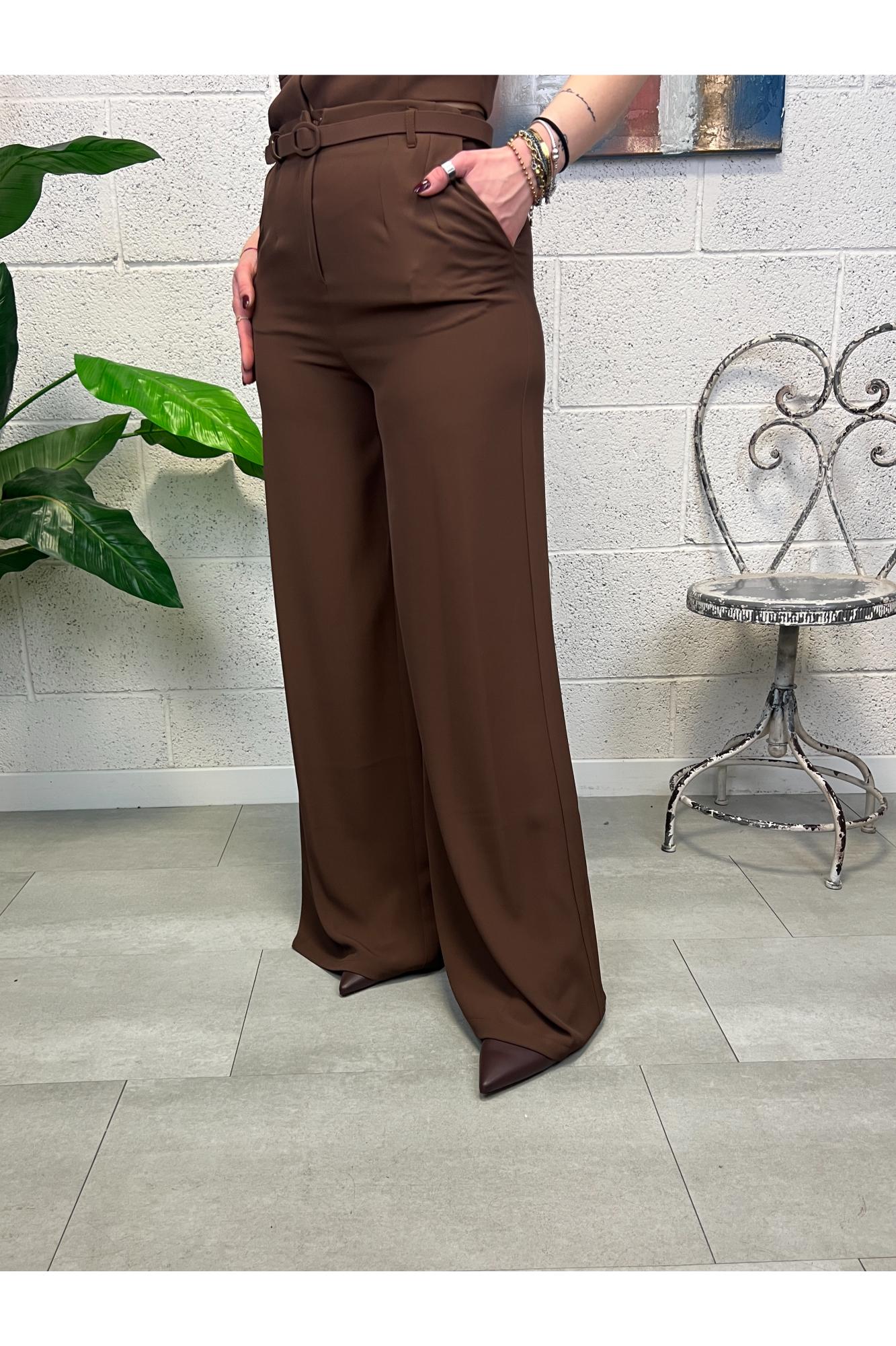 IMPERIAL Pantalone palazzo Imperial Cacao