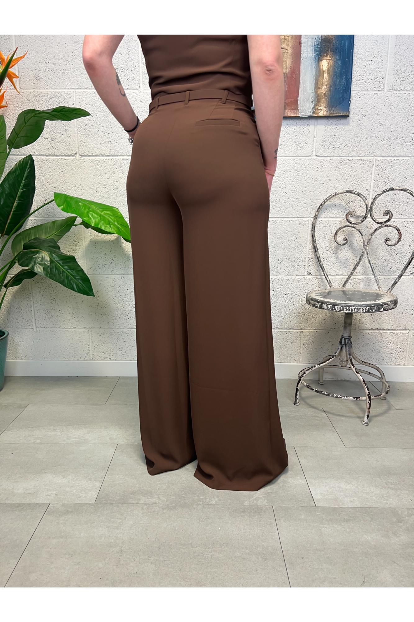 IMPERIAL Pantalone palazzo Imperial Cacao