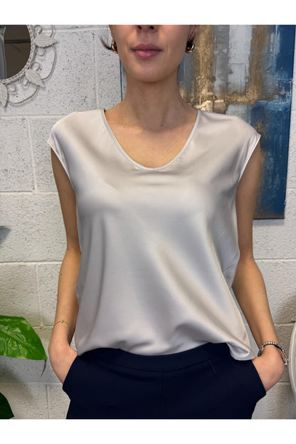 IMPERIAL Blusa smanicata Imperial Perla