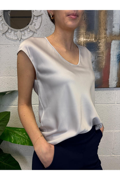 IMPERIAL Blusa smanicata Imperial Perla