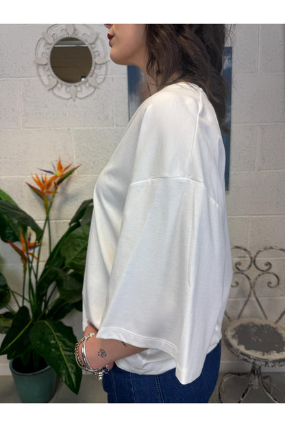 IMPERIAL T-shirt a v Imperial Panna