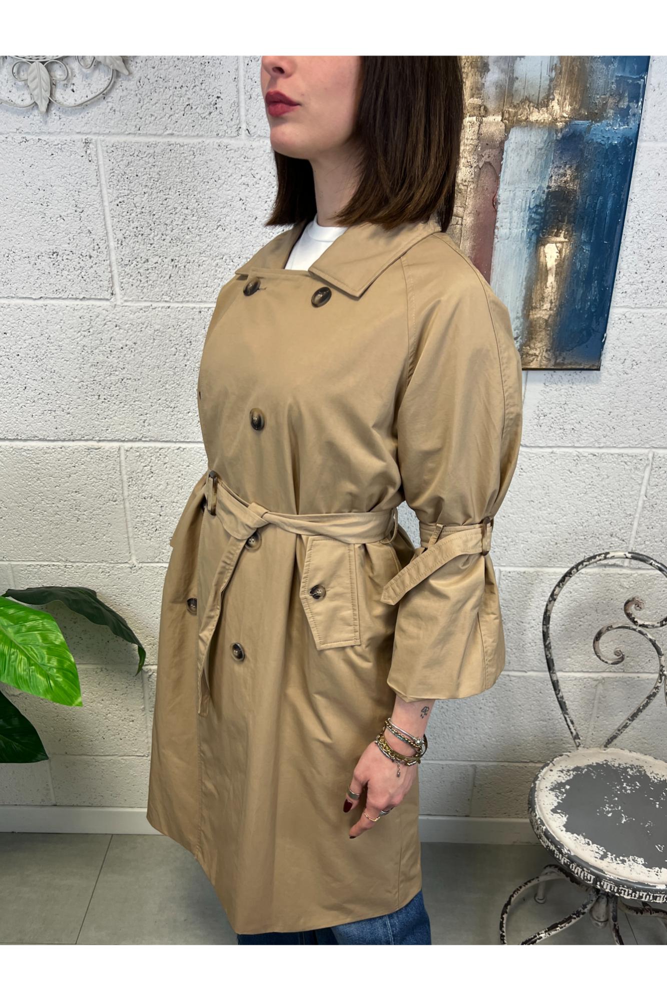 LE STREGHE Trench lungo Le streghe Beige