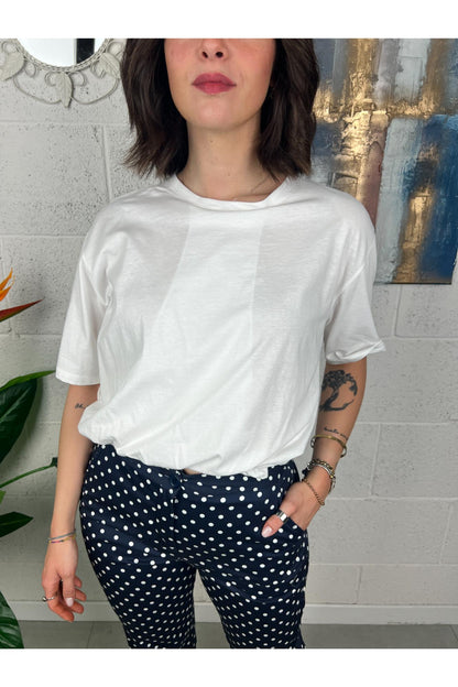 METOO Maglia arricciata Metoo Bianco