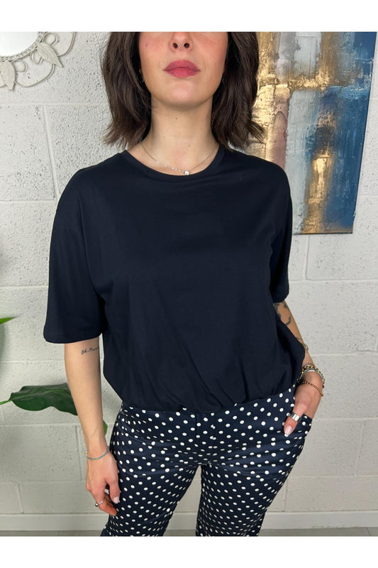 METOO Maglia arricciata Metoo Blu