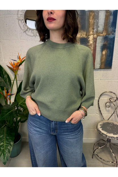 METOO Maglia manica 3/4 Metoo Verde
