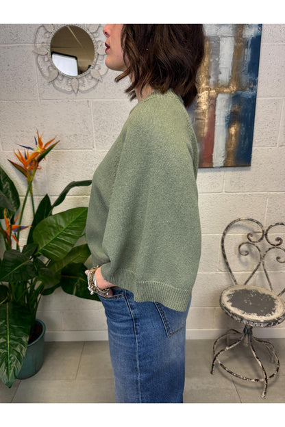 METOO Maglia manica 3/4 Metoo Verde