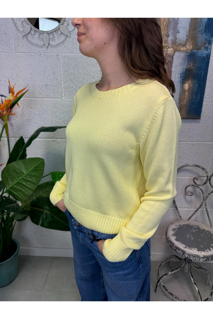 METOO maglione base Metoo Giallo