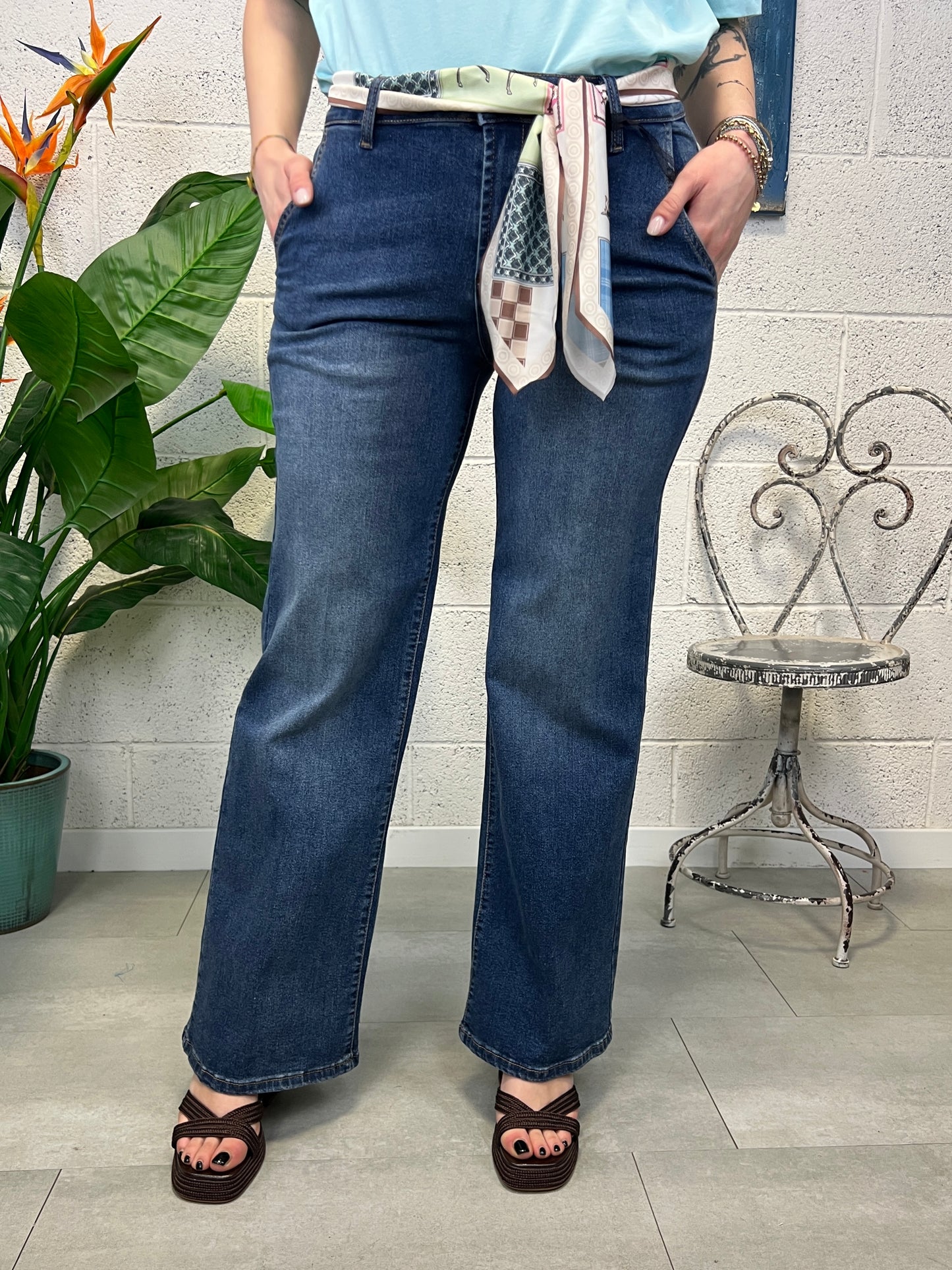 METOO Jeans palazzo Metoo Denim