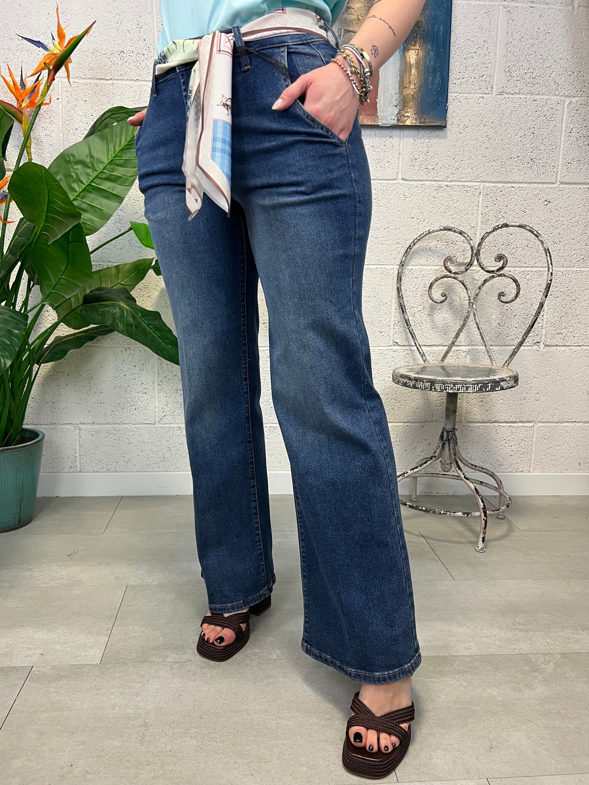 METOO Jeans palazzo Metoo Denim